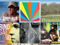 Collage d'albums de musique italienne, dont Adriano Celentano et Vasco Rossi, évoquant une ambiance de chanson d'amour italienne.